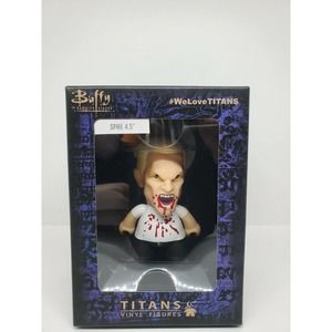 Titans Buffy The Vampire Slayer 4.5" Spike Vinyl Figure NIB horror block Exclusi